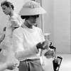 Шанель в ателье на улице Камбон, 50-е годы Chanel