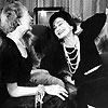 Коко Шанель и Кармел Сноу, главный редактор Харперс Базар, 52 год Chanel