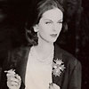 Модель Анн Сент-Мари в костюме Шанель, 50-е годы Chanel