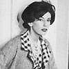 Мими д'Арканг в костюме Шанель, 1958 год Chanel