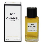 Chanel N°5 Eau de Toilette в узком флаконе с черной крышкой Chanel N°5 Eau de Toilette в узком флаконе с черной крышкой
