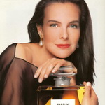 Лицо аромата Chanel N°5 Кароль Буке 80-е годы Лицо аромата Chanel N°5 Кароль Буке 80-е годы