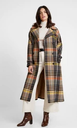Пальто в клетку INWEAR