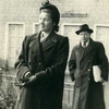 Модное пальто 1940е годы