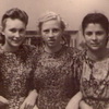 Советские девушки 1940 х годов с популярными прическами