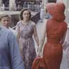 Диор в Москве, прогулка по ГУМу, 1959 г. Кристиан Диор в Москве 1959 год
