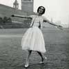 Модели Christian Dior на Красной площади, 1959 г. Кристиан Диор в Москве 1959 год