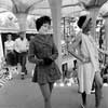 Показ мод в рамках национальной промышленной выставки США, Москва 1959 г.