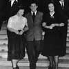 Десятиклассники в Колонном зале Дома союзов, журнал «Огонек», 1956 г. Советская мода 50-х годов