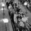В московском метро, фотограф Анри Картье Брессон, 1954 г.