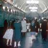 В московском метро, 1950-е годы