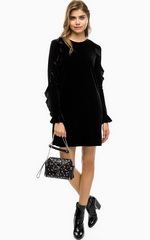 Бархатное платье Pinko