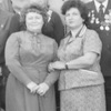 Мода СССР, кримпленовый костюм (справа), 1973 год Мода СССР, кримпленовый костюм (справа), 1973 год