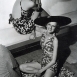 Купальный костюм Жака Эйма с открытой диафрагмой, 1935 г.