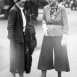 Модельер Эльза Скиапарелли в кюлотах, 1935 г.