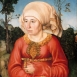Средневековая мода. Лукас Кранах Старший Портрет Фрау Рейсс, Германия, 1503 год