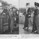 Мода, женские брюки, надетые под платье, Франция, 1911 год