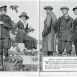 Влияние военной формы на стиль одежды. Англия, журнал мод, 1917 г.