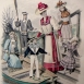 Морской стиль, журнал мод Le Moniteur de la Mode, 1891 г.