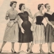Стиль New look, 1950-е Стиль New look, 1950-е