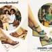 Босоножки на платформе, 1970-е Босоножки на платформе, 1970-е