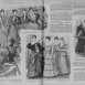 Мода на плиссировку - плоённое платье. Журнал Модный свет 1896 г Мода на плиссировку - плоённое платье. Журнал Модный свет 1896 г