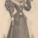 Курортная мода. Платье в морском стиле, 1890 год