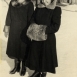 Женские высокие кожаные сапоги без молнии, Россия, 1950-е годы