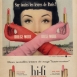 Реклама губной помады, 1950-е годы