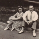 Двухцветные туфли, мода 1940-х годов
