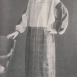Модель Ламановой в народном стиле из кустаоных тканей, 1920-е годы