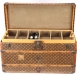 Плоский дорожный сундук Louis Vuitton, ткань Monogram Canvas, 1890-е