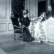 Модный дом Ворта, выбор ткани, 1907 г.