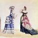 Модели платьев Чарльза Ворта, 1860-е годы