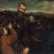 Художник Парис Бордоне. Портрет мужчины в доспехах с двумя пажами, середина 16 в Художник Парис Бордоне. Портрет мужчины в доспехах с двумя пажами, середина 16 в